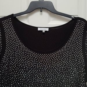 Calvin Klein Rhinestone Tunic